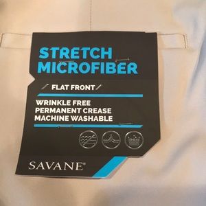 Mens golf -style shorts. Wrinkle free microfiber. Size 34 waist.